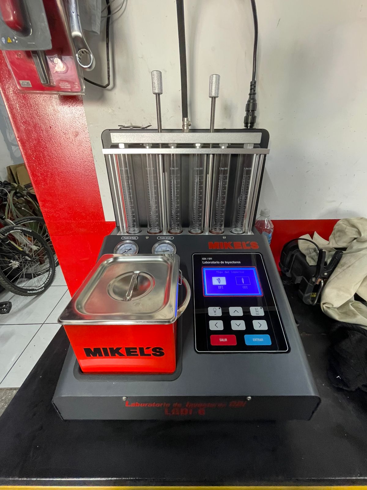 Laboratorio de inyectores